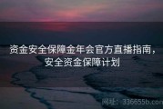 资金安全保障金年会官方直播指南，安全资金保障计划