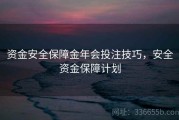 资金安全保障金年会投注技巧，安全资金保障计划