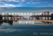 杏彩体育官网巅峰再临：F1赛车新赛季引擎与空气动力学升级，引爆车手积分争夺战