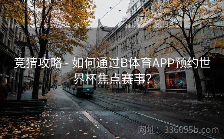 竞猜攻略 - 如何通过B体育APP预约世界杯焦点赛事？