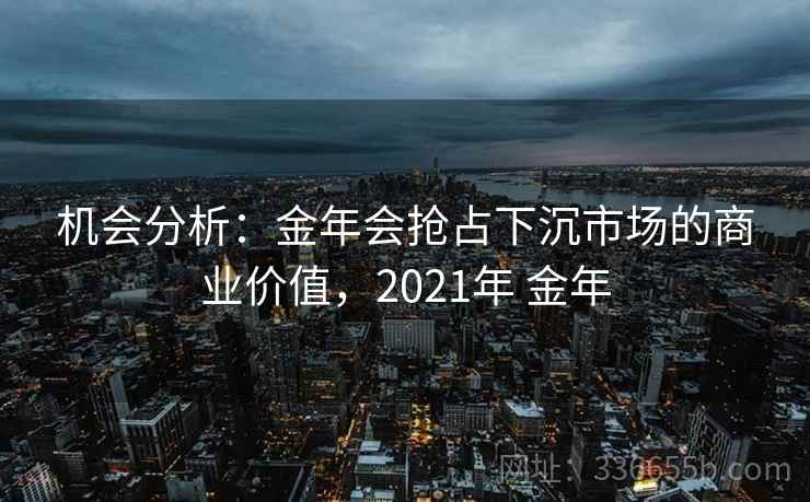机会分析:金年会抢占下沉市场的商业价值,2021年 金年 机会分析:金年会抢占下沉市场的商业价值,2021年 金年