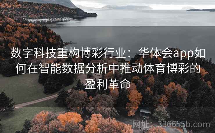 数字科技重构博彩行业:华体会app如何在智能数据分析中推动体育博彩的盈利革命 数字科技重构博彩行业:华体会app如何在智能数据分析中推动体育博彩的盈利革命
