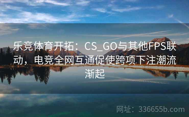 乐竞体育开拓:CS_GO与其他FPS联动,电竞全网互通促使跨项下注潮流渐起 乐竞体育开拓:CS_GO与其他FPS联动,电竞全网互通促使跨项下注潮流渐起